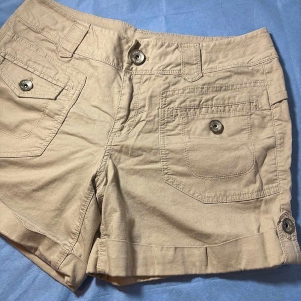 DKNY Women's Beige Cargo Shorts